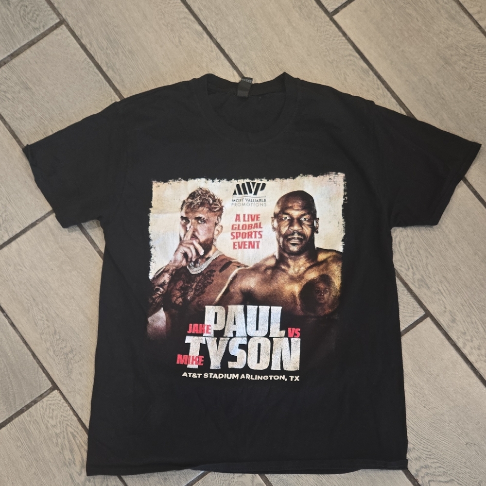 TYSON & JAKE PAUL TEE‎ ATT STADIUM-Medium T56